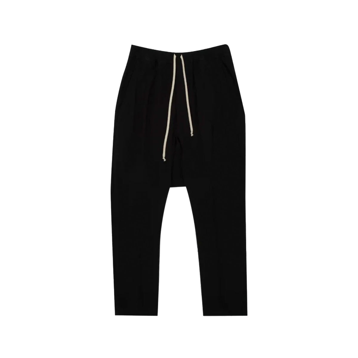 Rick Owens Drawstring Long Pants Black