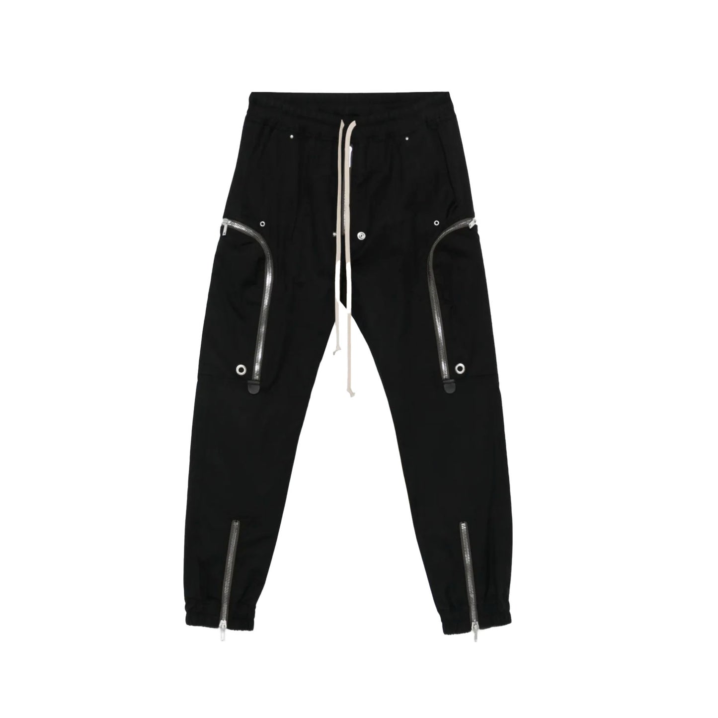 Rick Owens Temple Bauhaus zip-detail trousers [USED] - 44 (Used)