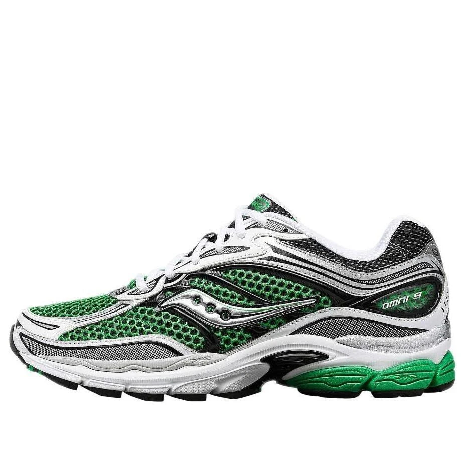 S70739 5 Saucony ProGrid Omni 9 OG Green Silver