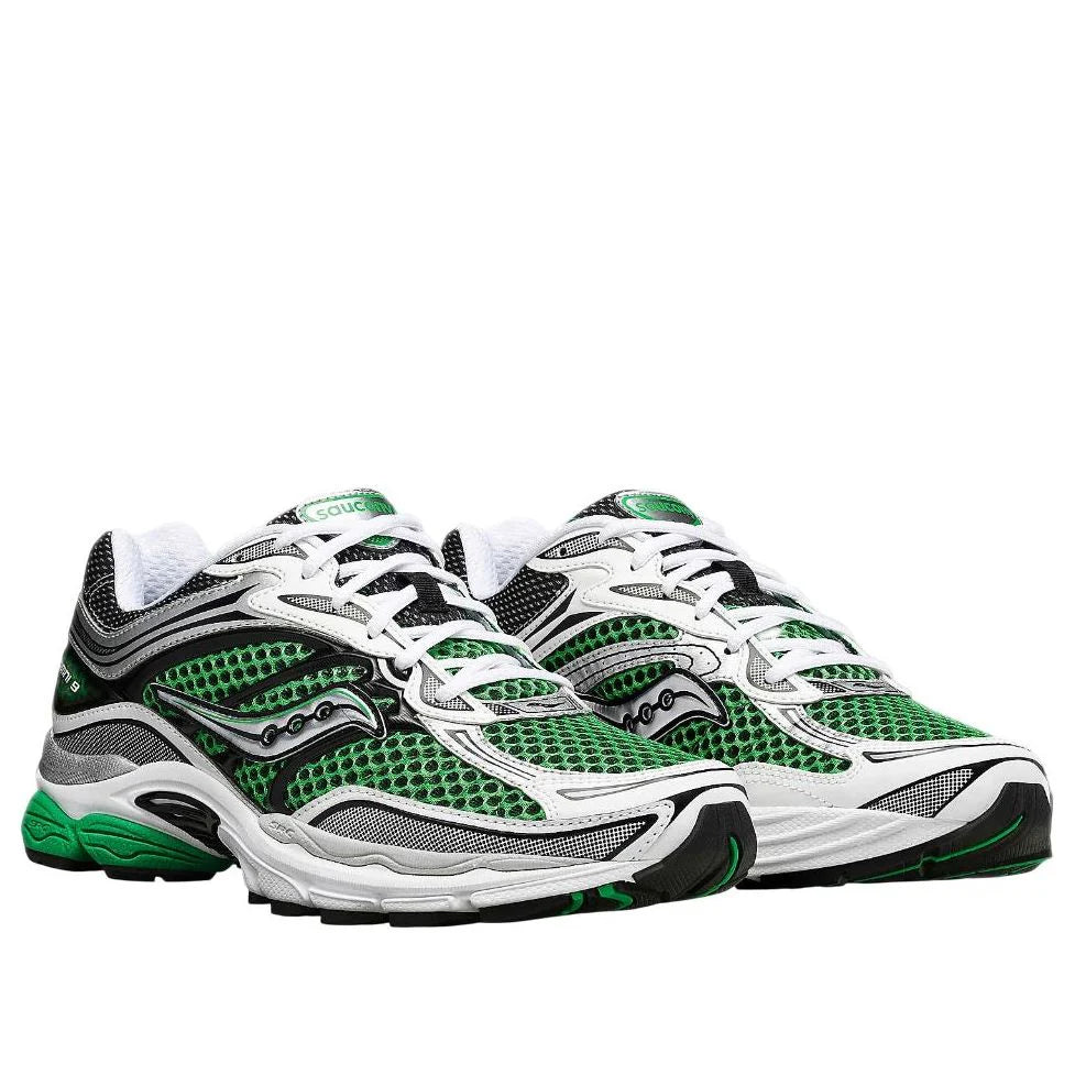 S70739 5 Saucony ProGrid Omni 9 OG Green Silver