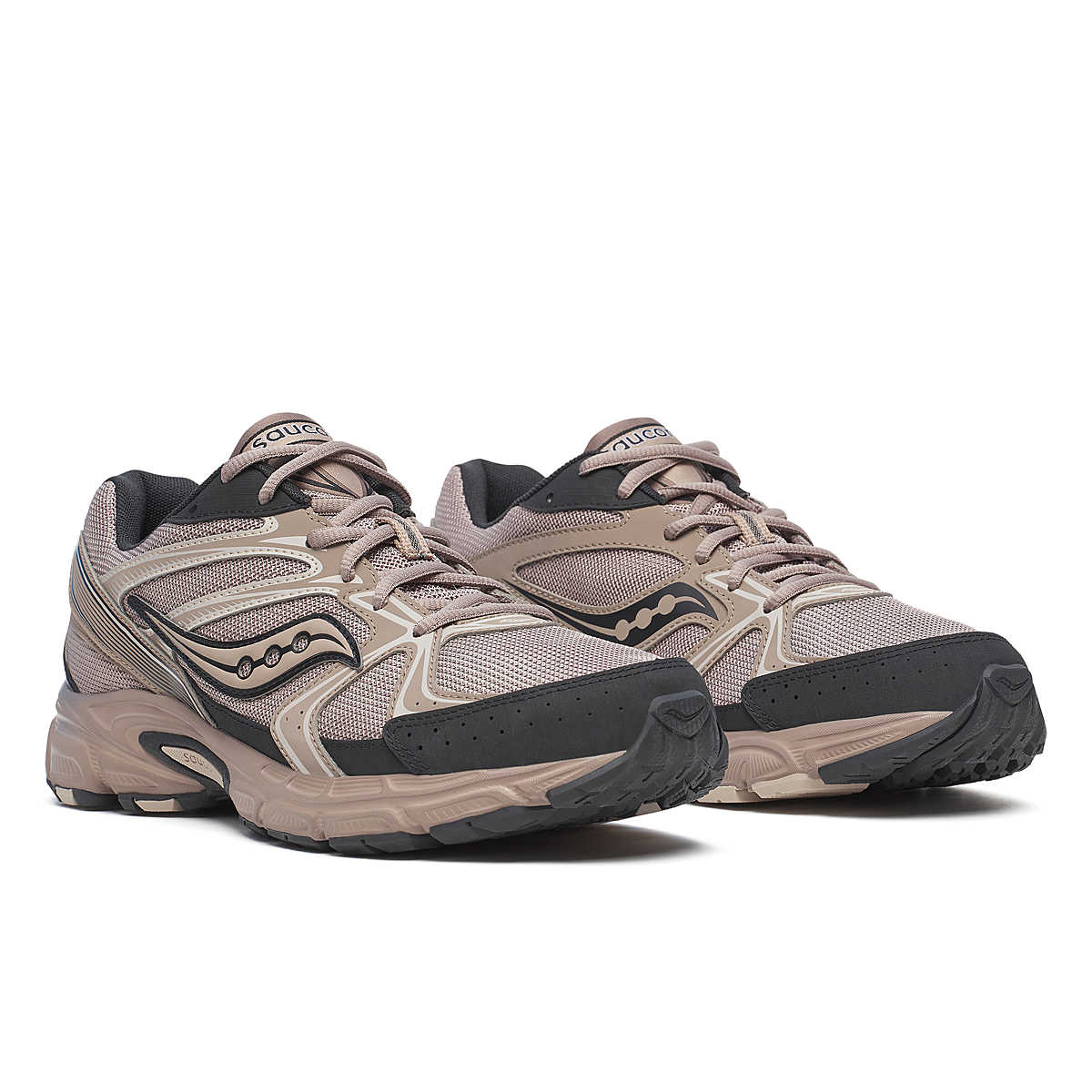S70942 1 Saucony Ride Millennium Armor Taupe Black
