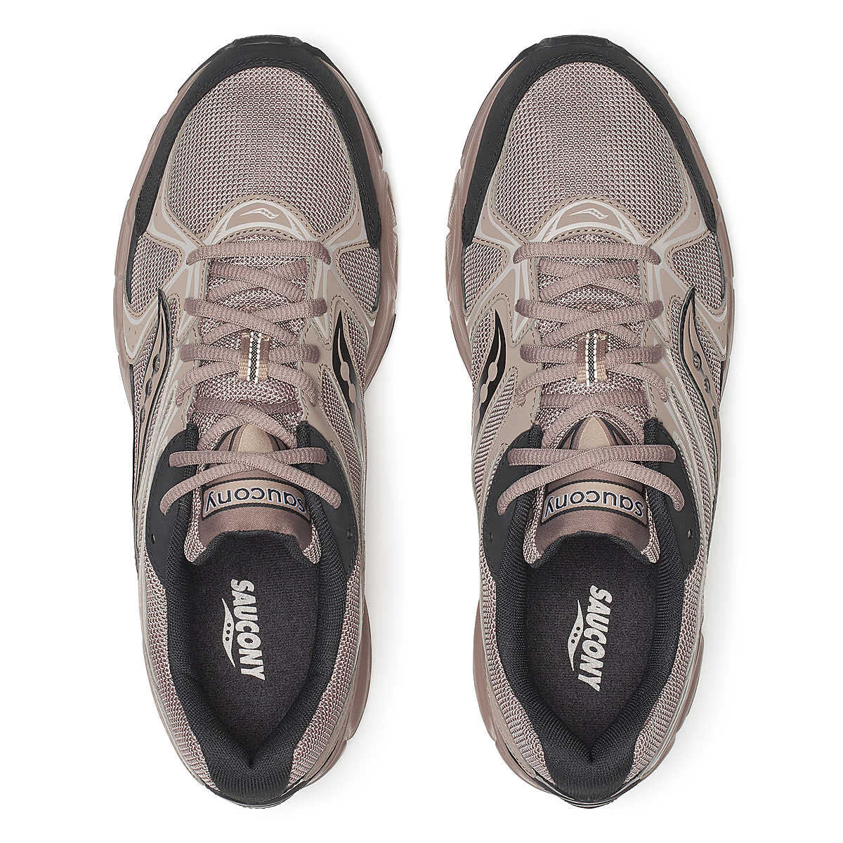 S70942 1 Saucony Ride Millennium Armor Taupe Black