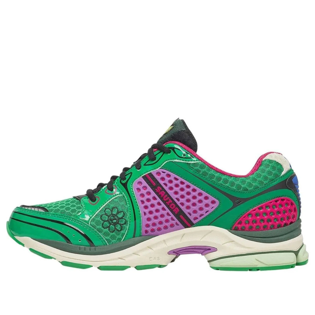 S70966 4 Saucony ProGrid Triumph 4 Jae Tips Flowers Grow Uptown Sugar Maple