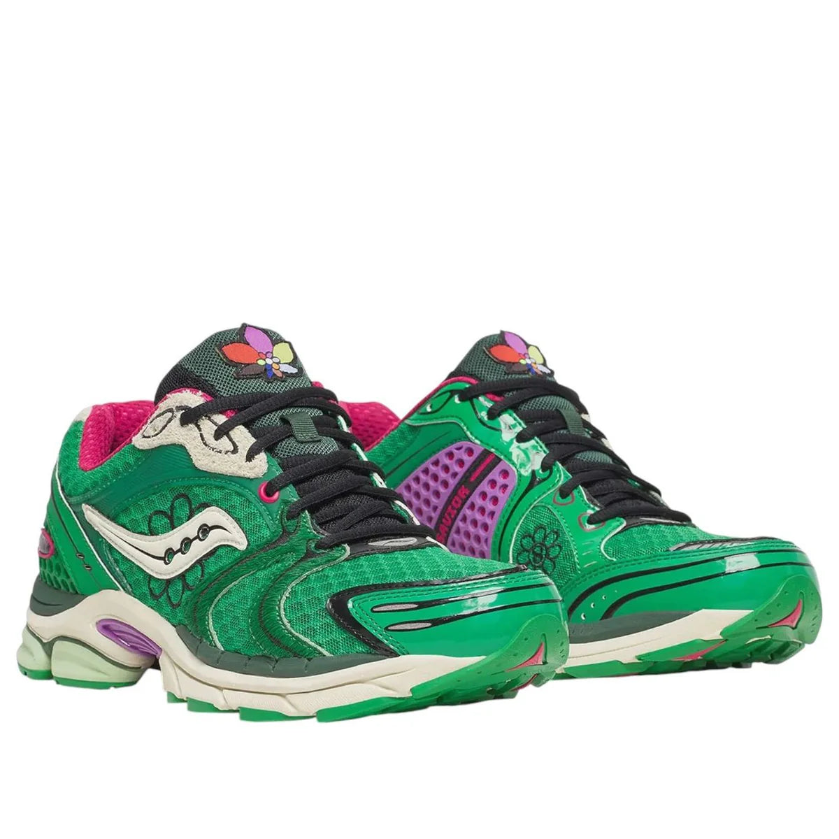 S70966 4 Saucony ProGrid Triumph 4 Jae Tips Flowers Grow Uptown Sugar Maple