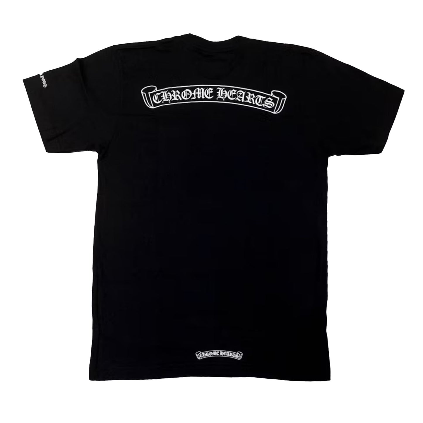 Chrome Hearts Scroll Logo Pocket T-shirt Black