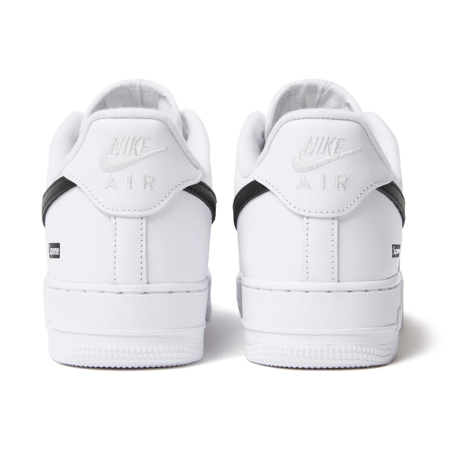 CU9225 102 Nike Air Force 1 Low Supreme White Black