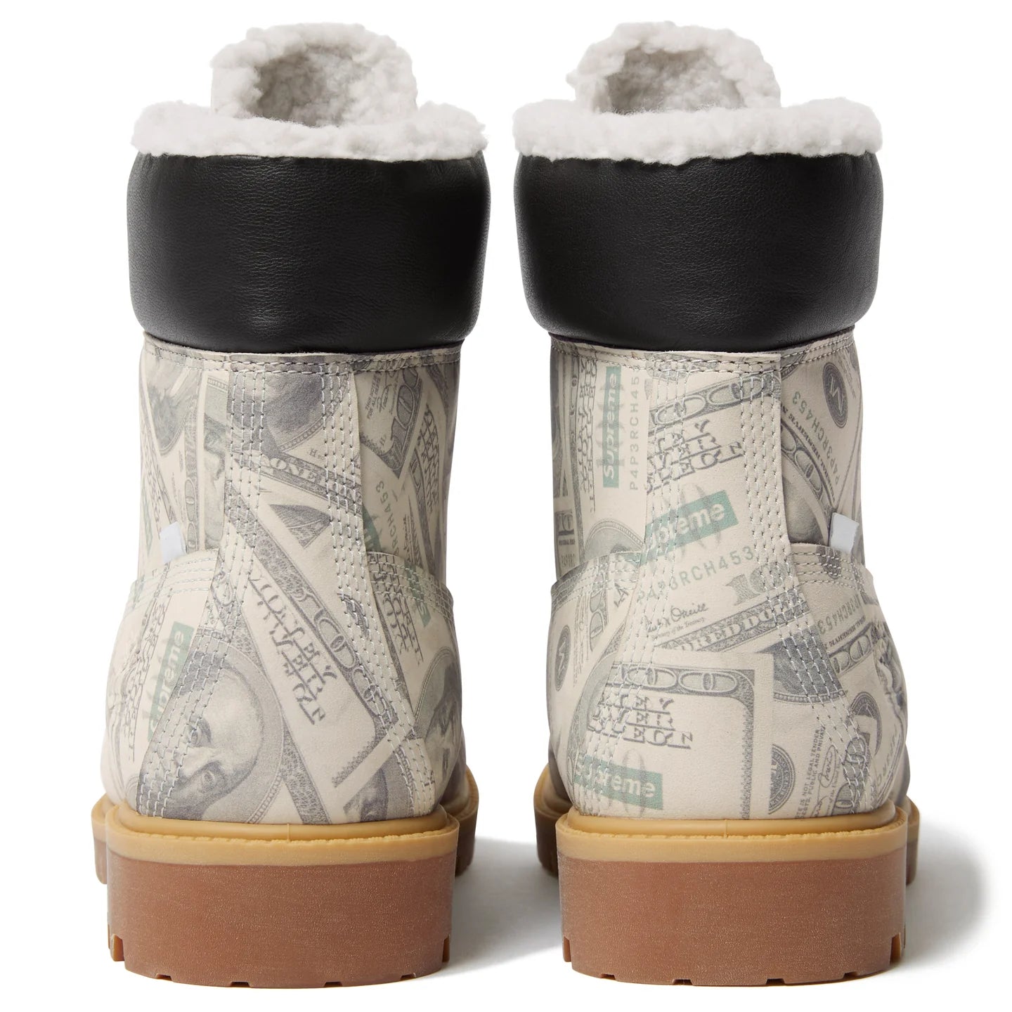 TB0A5NG5ALP Timberland 6" Premium Waterproof Boot Supreme x MM6 Maison Margiela $100 Bills