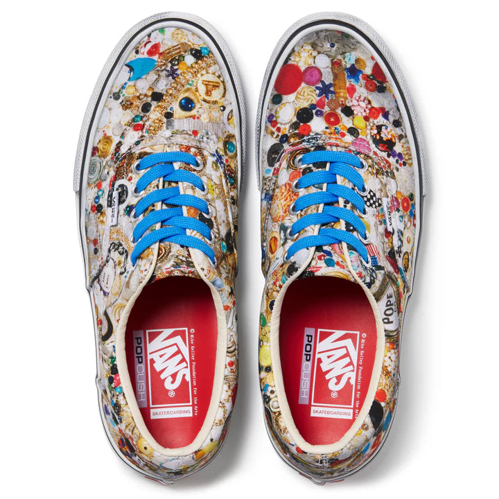 VN00110ANTR Vans Era Supreme x Mike Kelley White