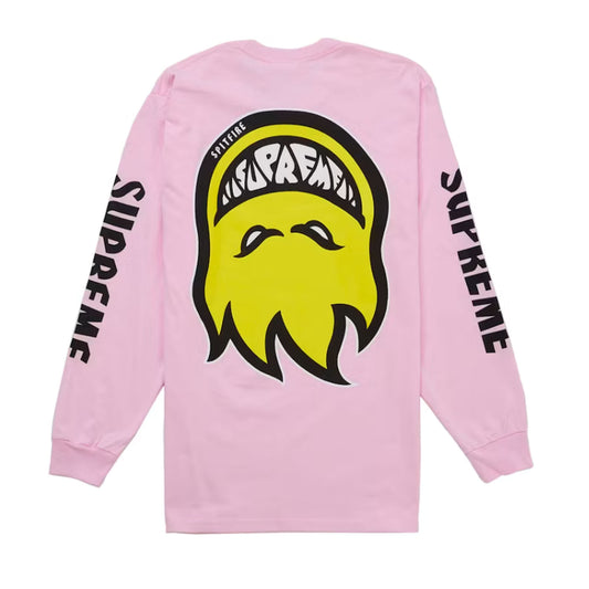 Supreme Spitfire Bighead L/S Tee Pink