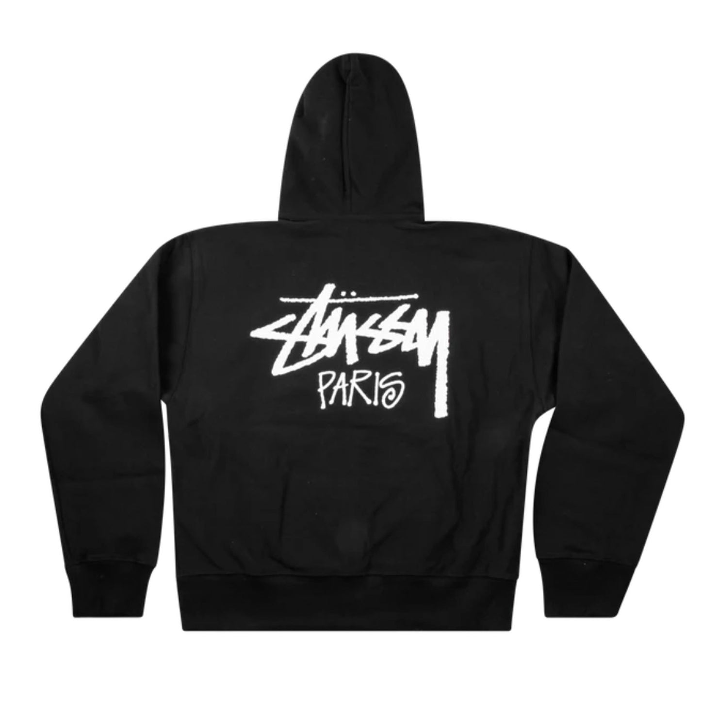 Stussy Paris Zip Up Black [USED] - S (Used)