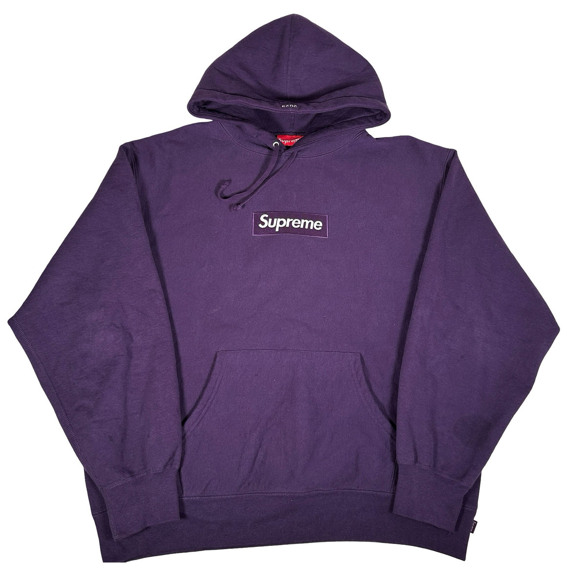 Supreme Box Logo Hooded Sweatshirt (FW23) Dark Purple [USED] - L (Used2)