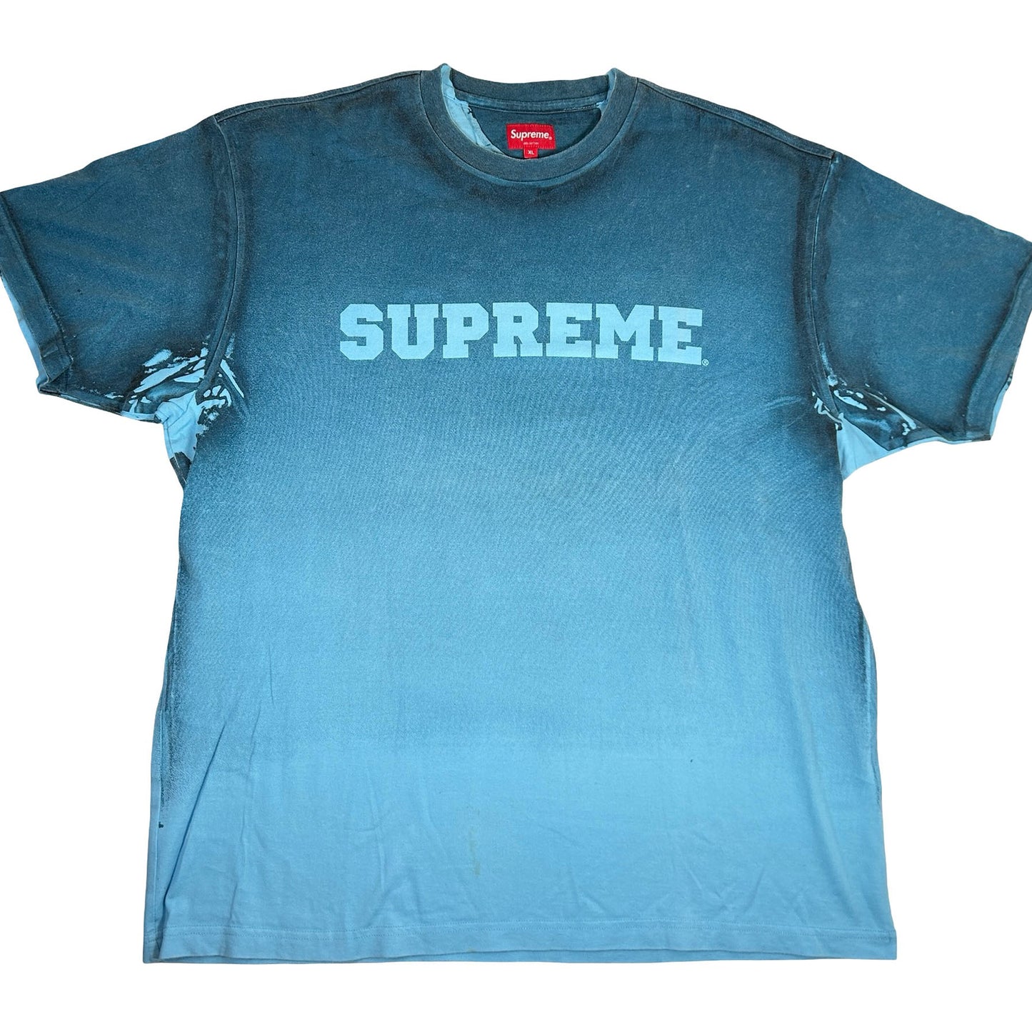 Supreme Gradient S/S Top Blue [USED] - XL (Used)