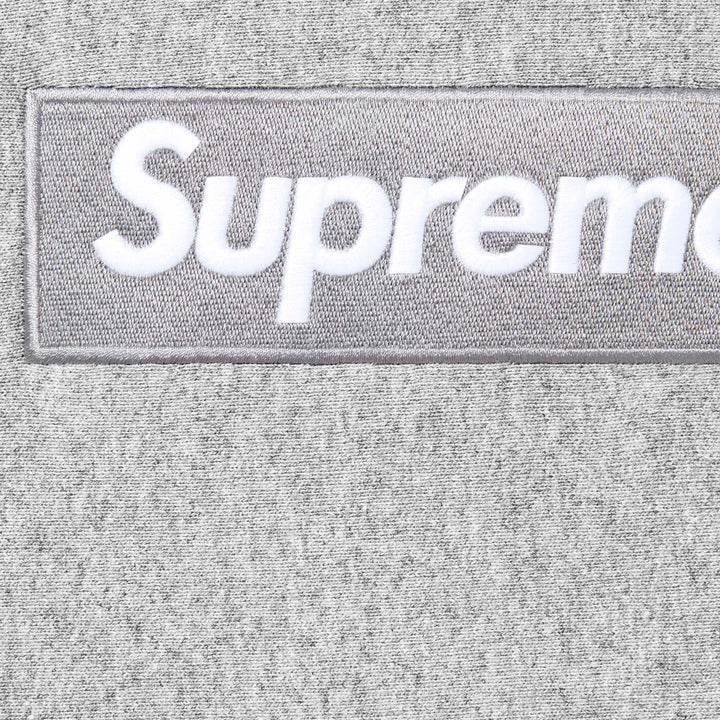 Supreme Box Logo Hooded Sweatshirt FW24 Grey