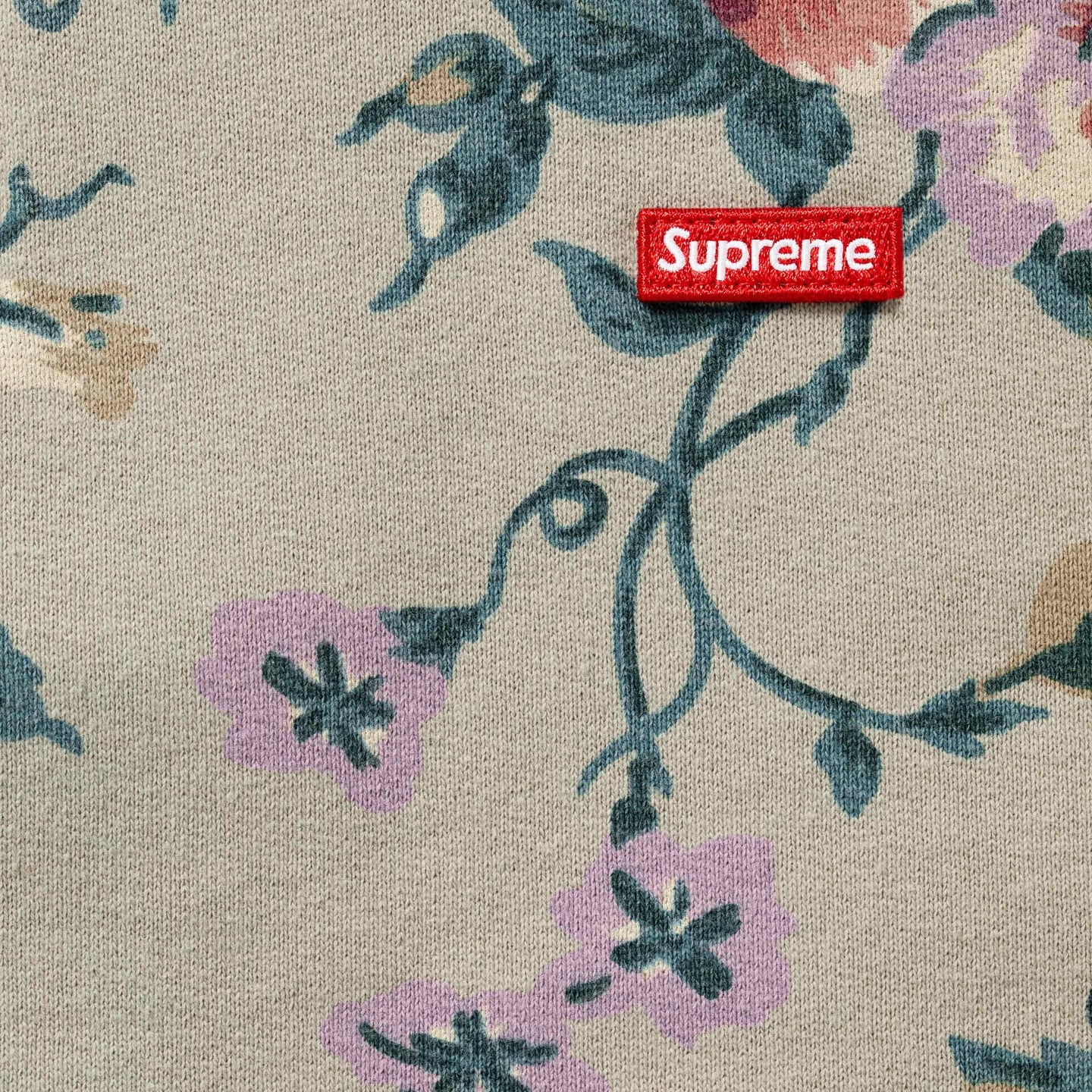 Supreme Small Box Half Zip Pullover (SS26) Floral – DISTRICT ONE NY