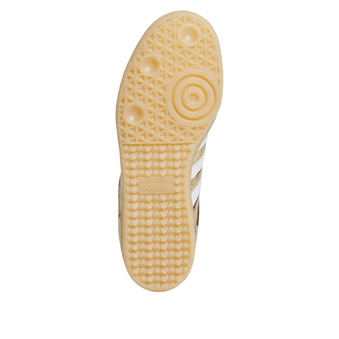 KI5719 adidas Samba OG Gold Metallic Cracked Leather (Women's)
