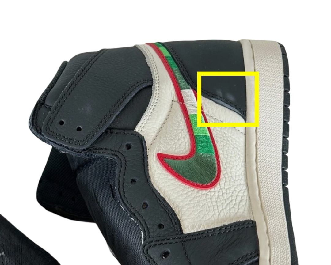 555088 015 Jordan 1 Retro High Sports Illustrated (A Star Is Born) - 11 M (Mark on Left Shoe) (No Box)