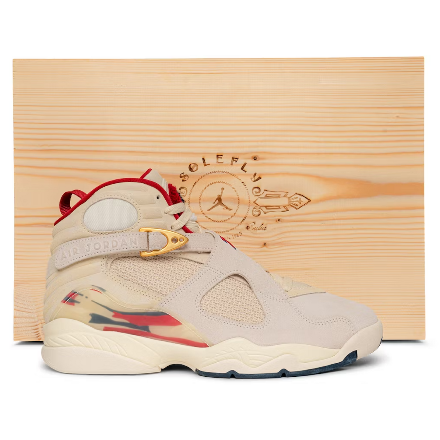 Jordan 8 Retro SoleFly Mi Casa Es Su Casa (Friends and Family Special Box)