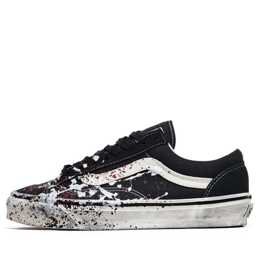VN000D9RH91 Vans Premium Old Skool 36 Paint Splatter Charcoal Grey