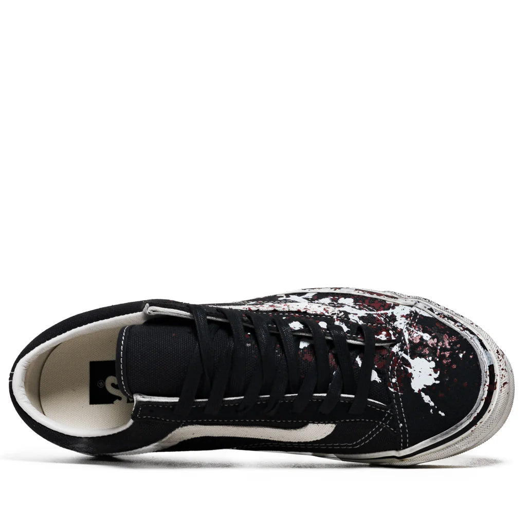 VN000D9RH91 Vans Premium Old Skool 36 Paint Splatter Charcoal Grey