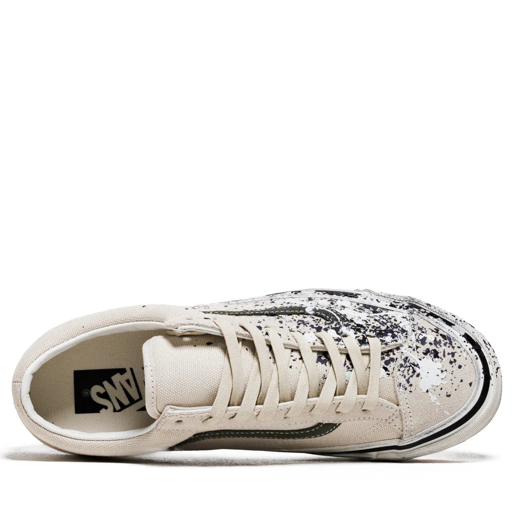 VN000D9RDJR Vans Premium Old Skool 36 Paint Splatter Turtledove