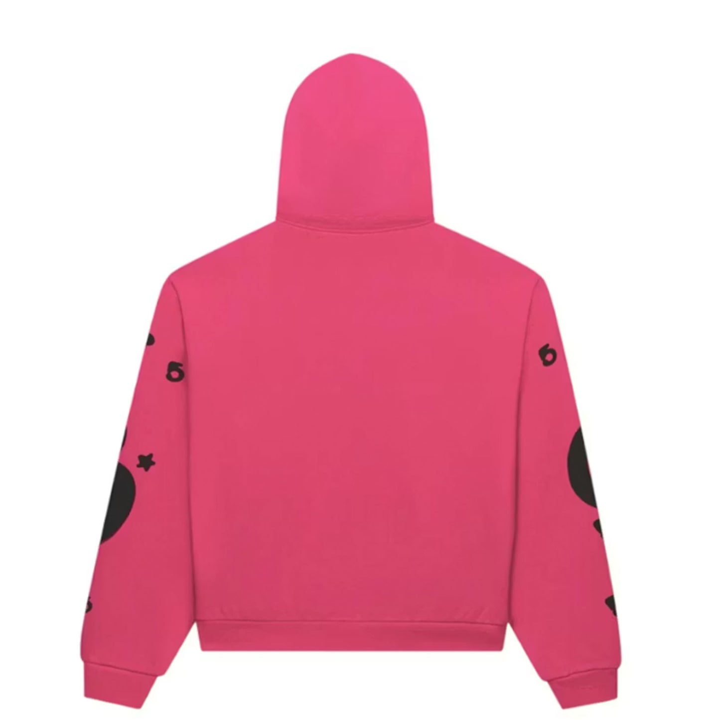 Sp5der Beluga Zip Up Hoodie Pink