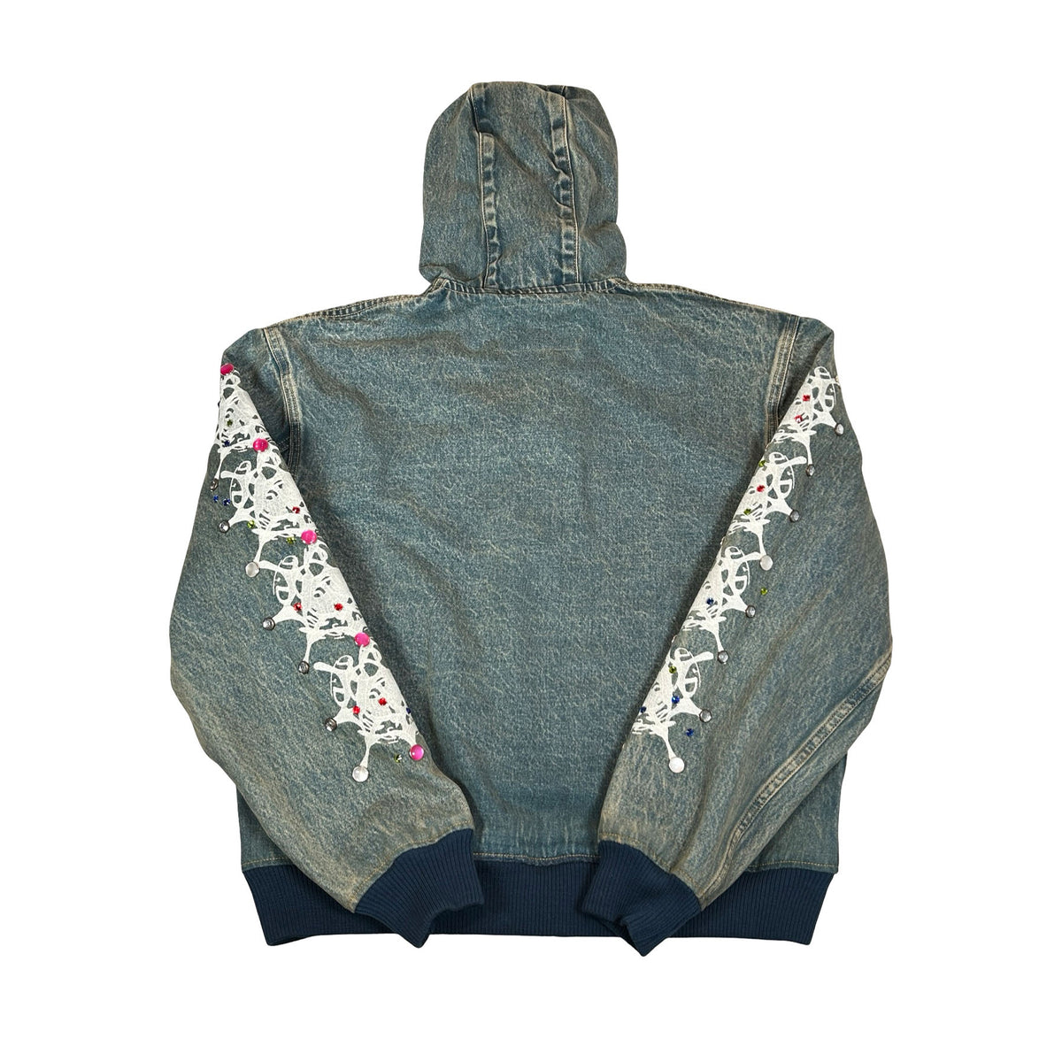 Sp5der Webstone Denim Jacket Indigo [USED] - M (Used)