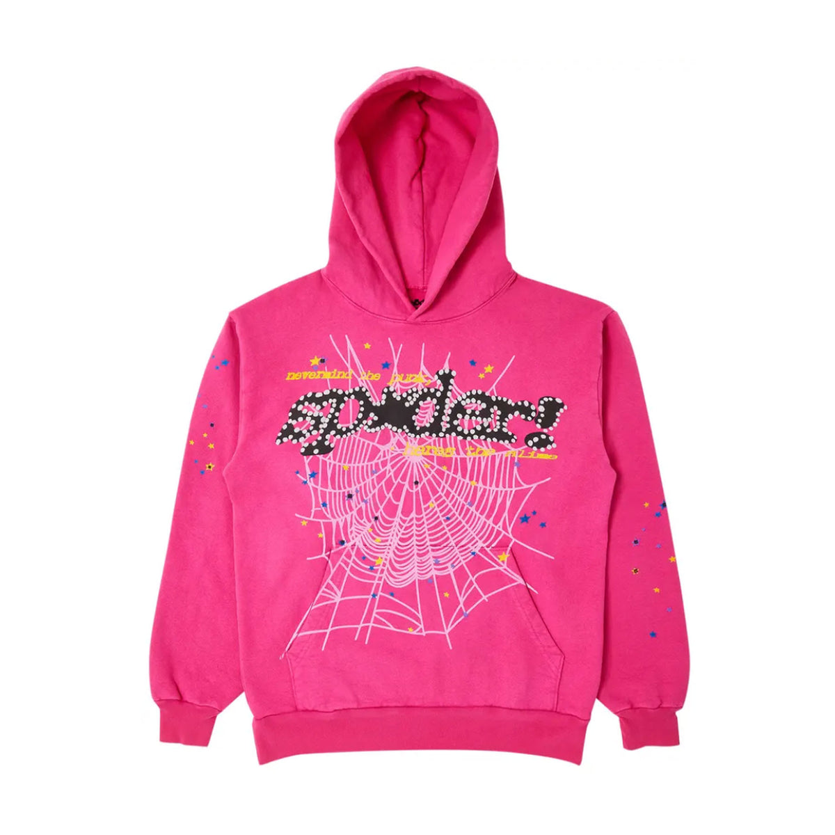 Sp5der P*NK V2 Hoodie Pink
