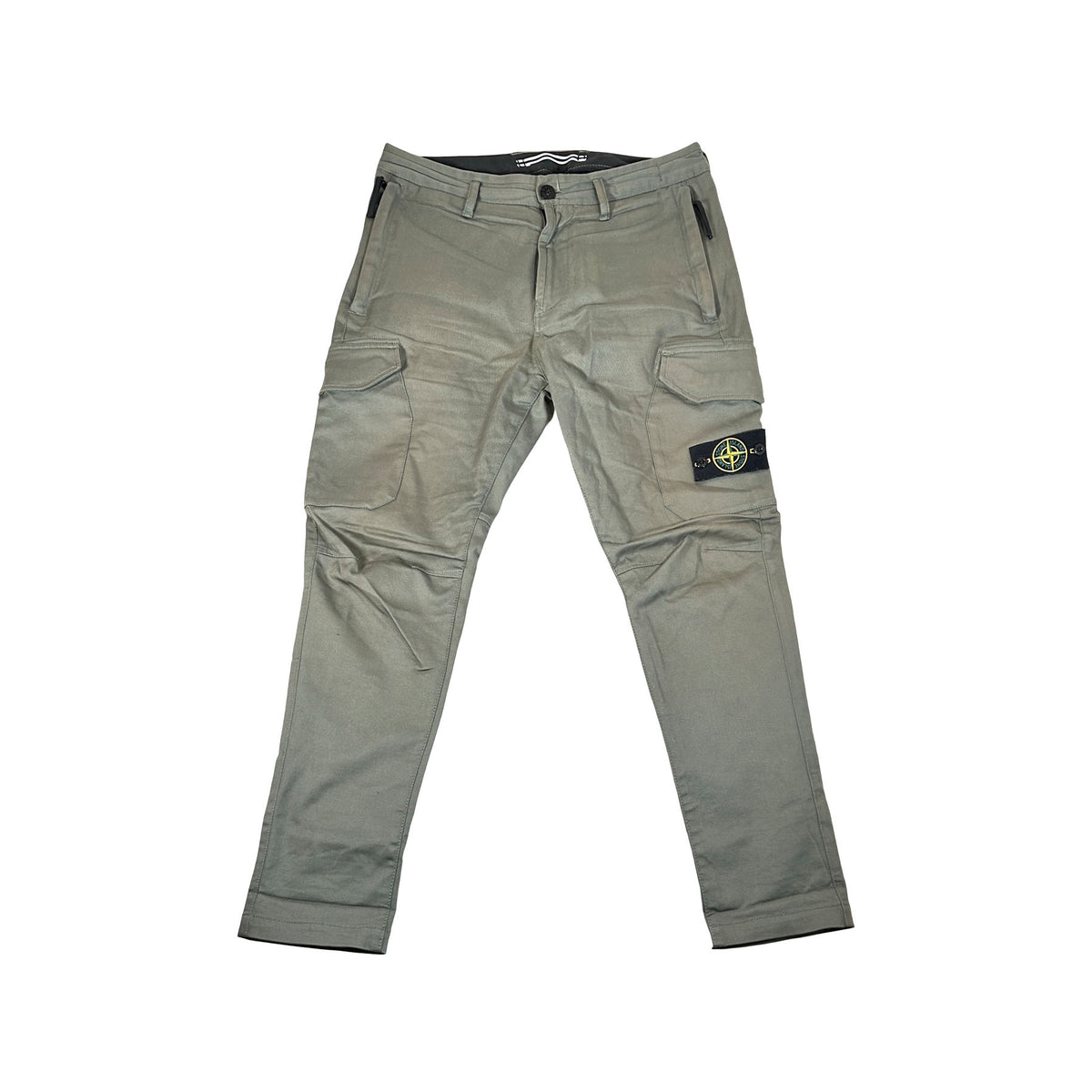 Stone Island Skinny Fit Stretch Cotton Cargo Pants [USED] - W30 (Used)
