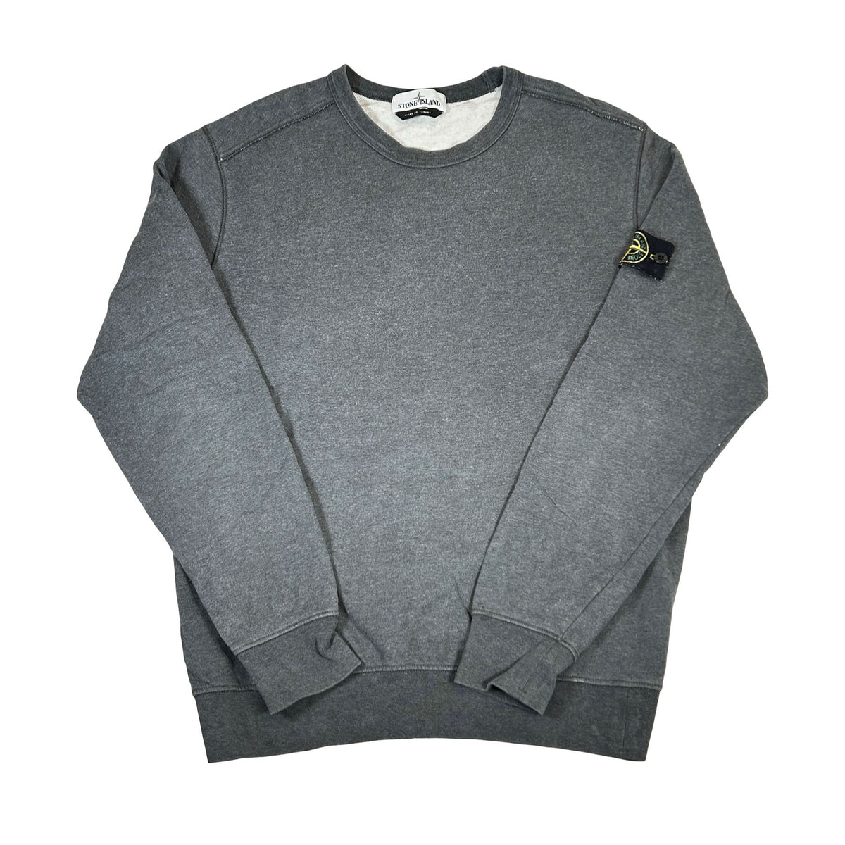 Stone Island Grey Jumper Crewneck [USED] - XL (Used)