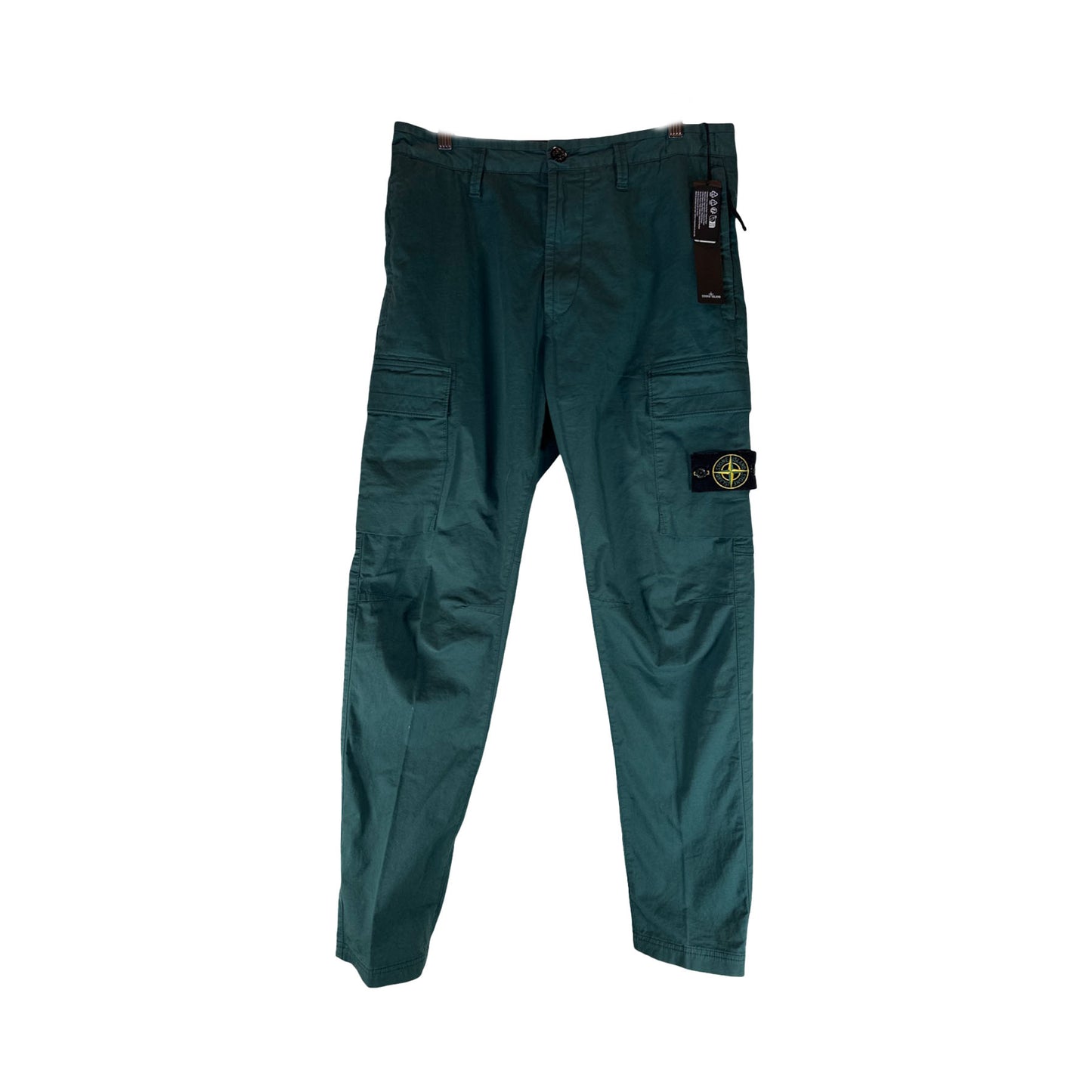 Stone Island Logo-Patch Cargo Trousers