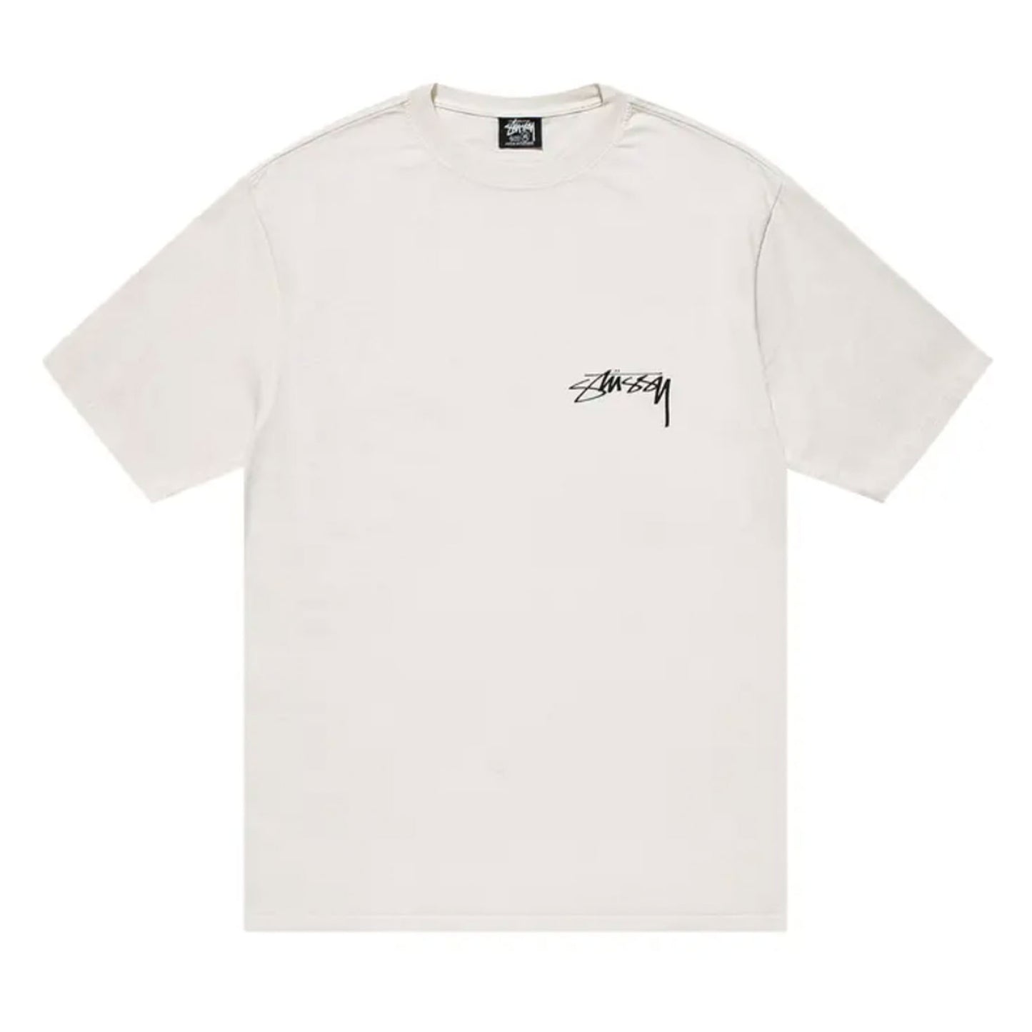 Stussy Arachnid Pigment Dyed Tee Natural