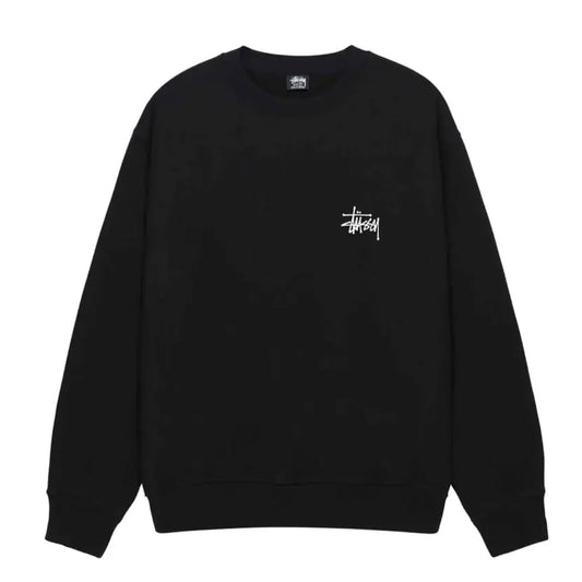 Stussy Basic Crew Black [USED] - XL (Used)