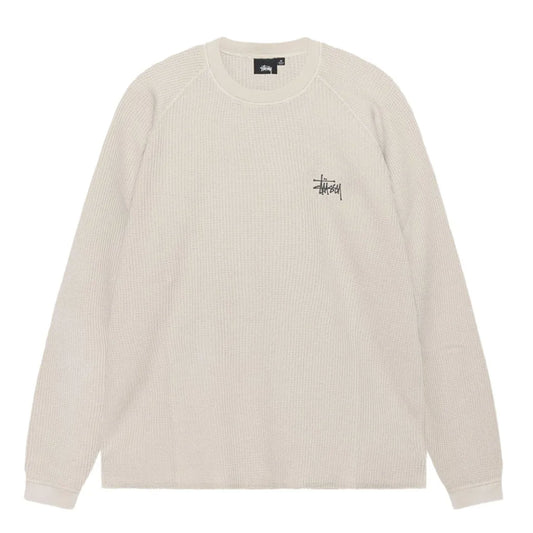 Stüssy Basic Thermal Sweatshirt [USED] - XL (Used)