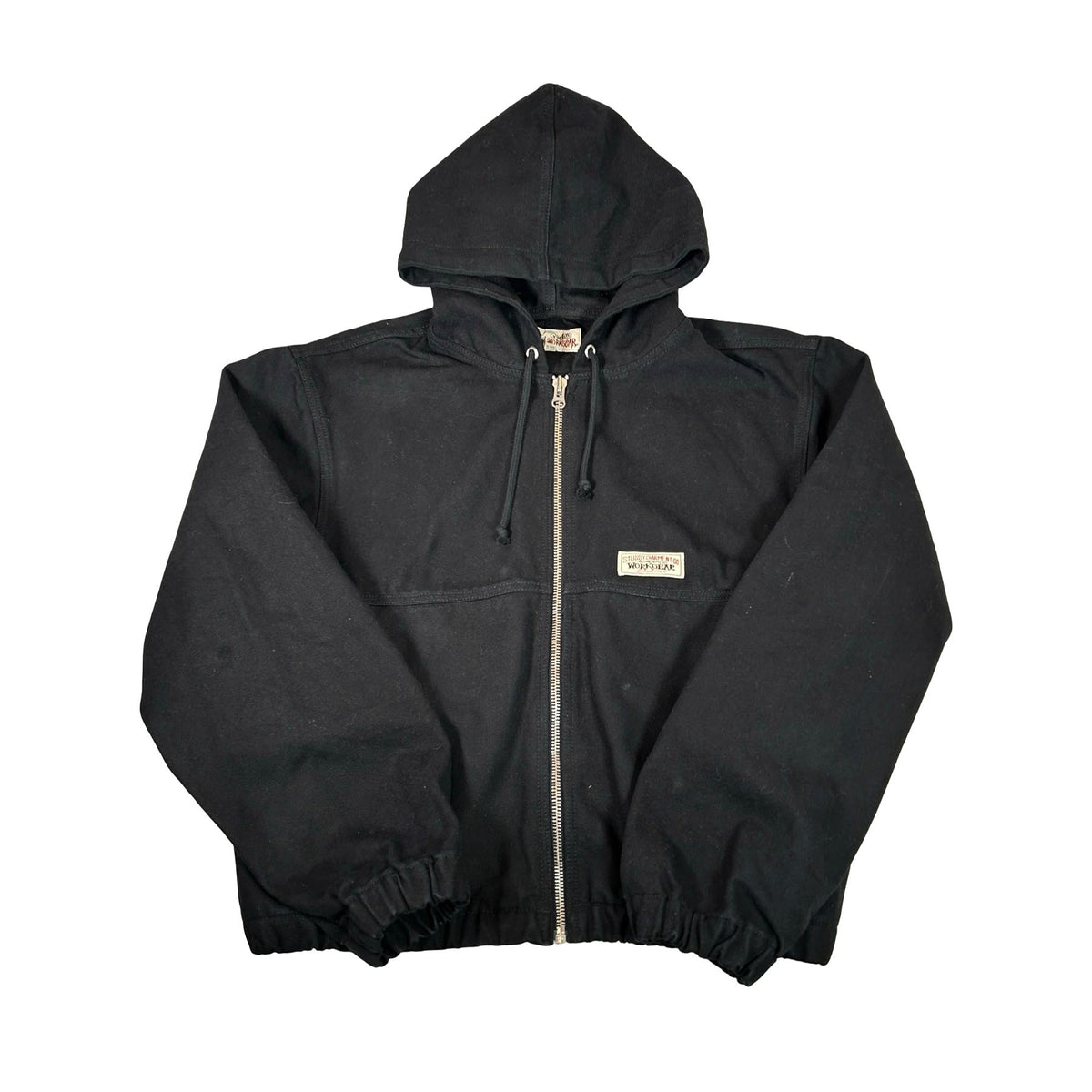 Stussy Canvas Work Jacket Black [USED] - L (Used)