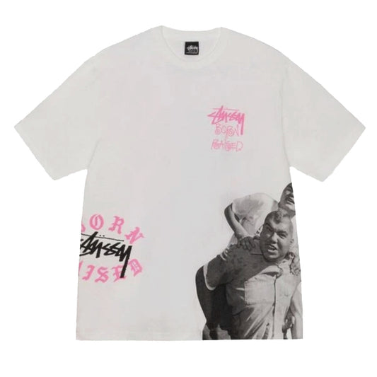 Stussy Born X Raised One Block At A Time Tee