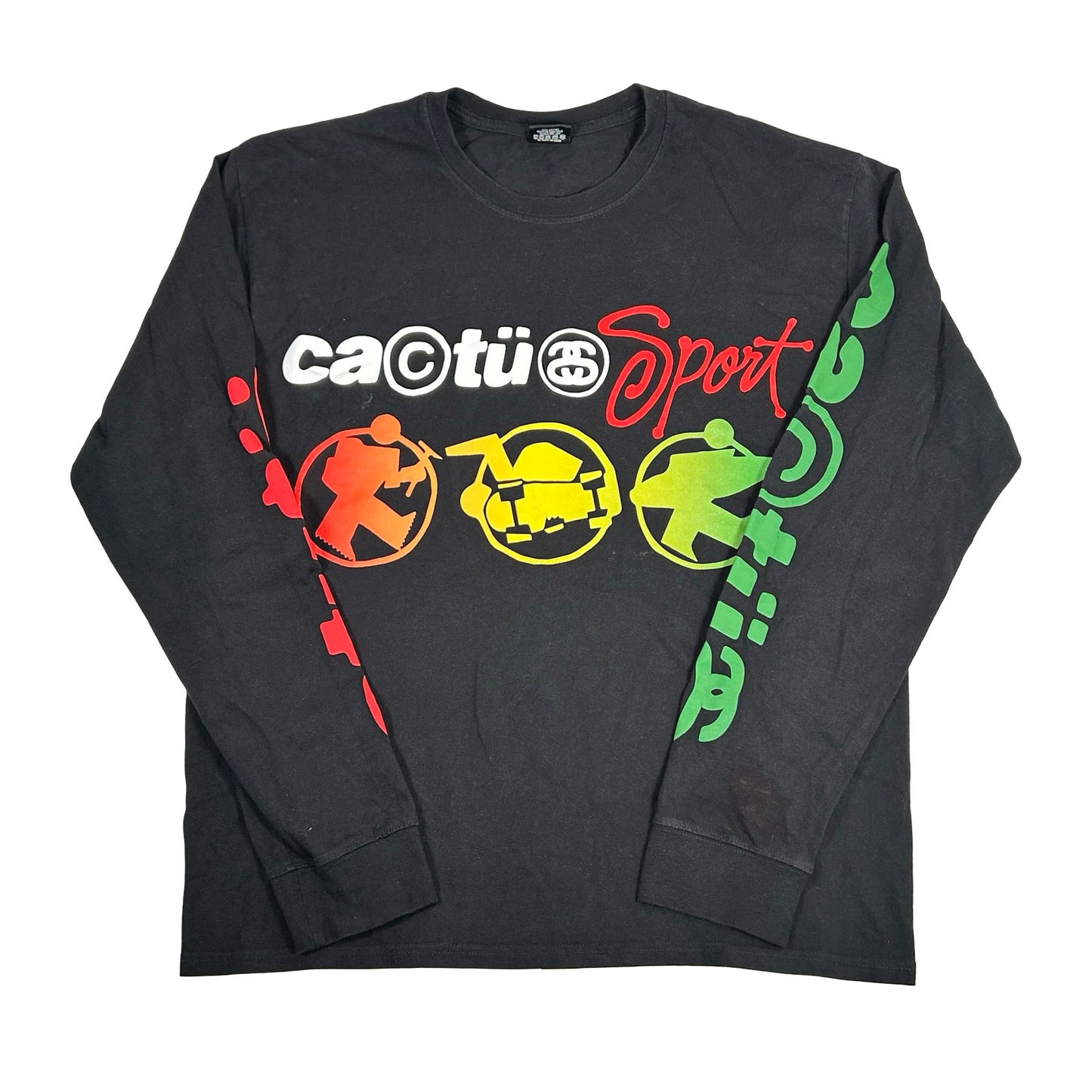 Stussy x CPFM Sport L/S T-shirt Black [USED] - L (Used)