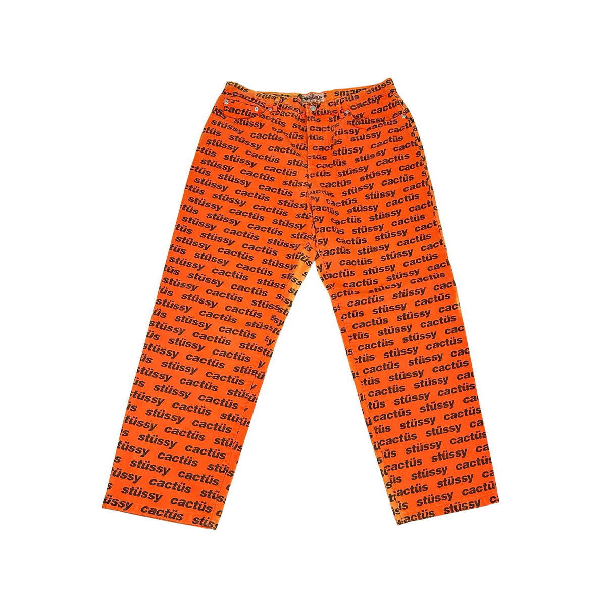 Stussy x CPFM Big Ol' Jean Orange [USED] - 33 (Used)