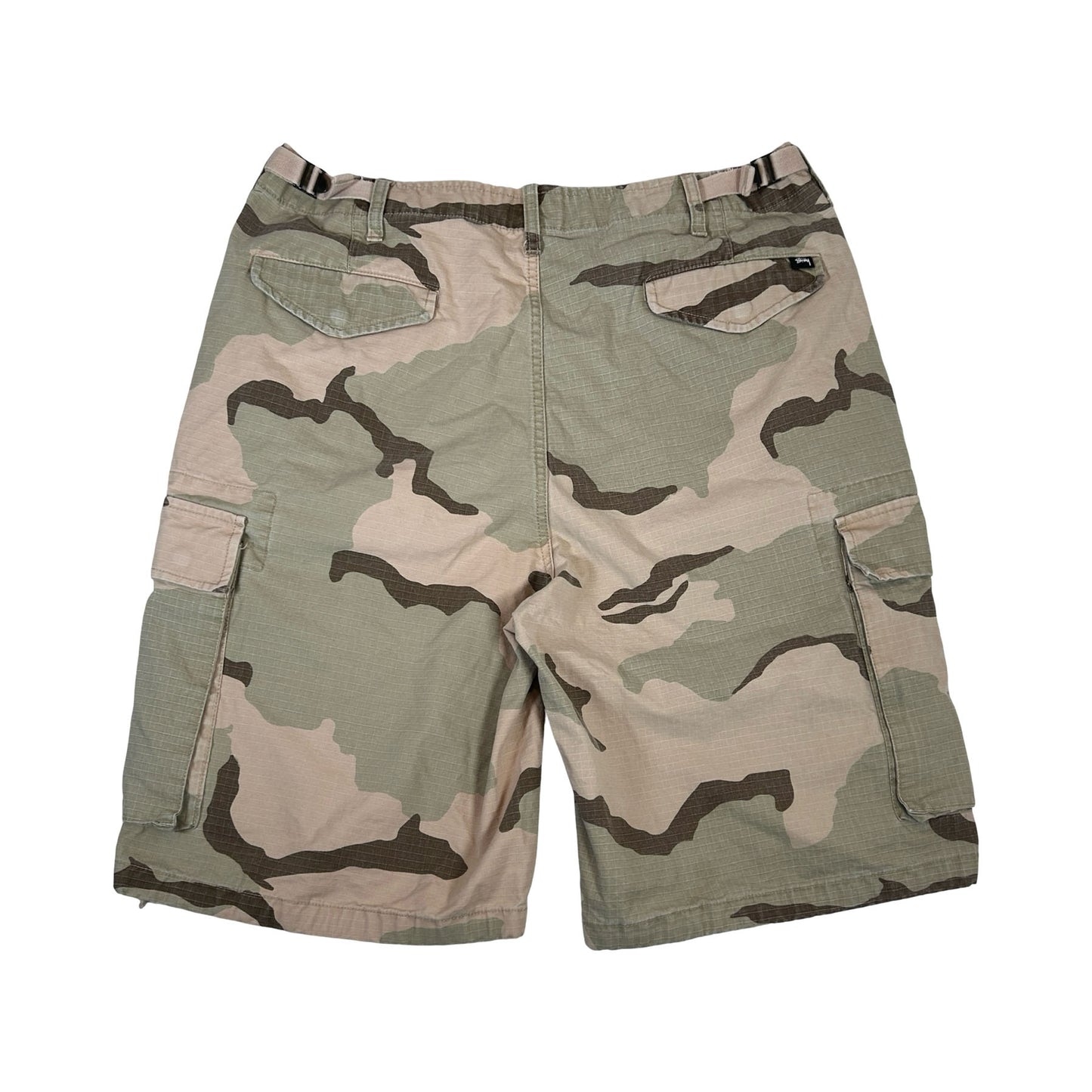 Stussy Ripstop Cargo Short Sand Camo [USED] - 34 (Used)