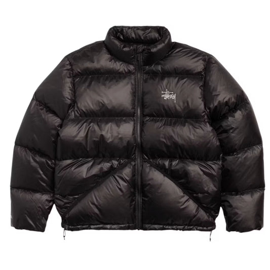Stussy Micro Ripstop Down Jacket Jet Black