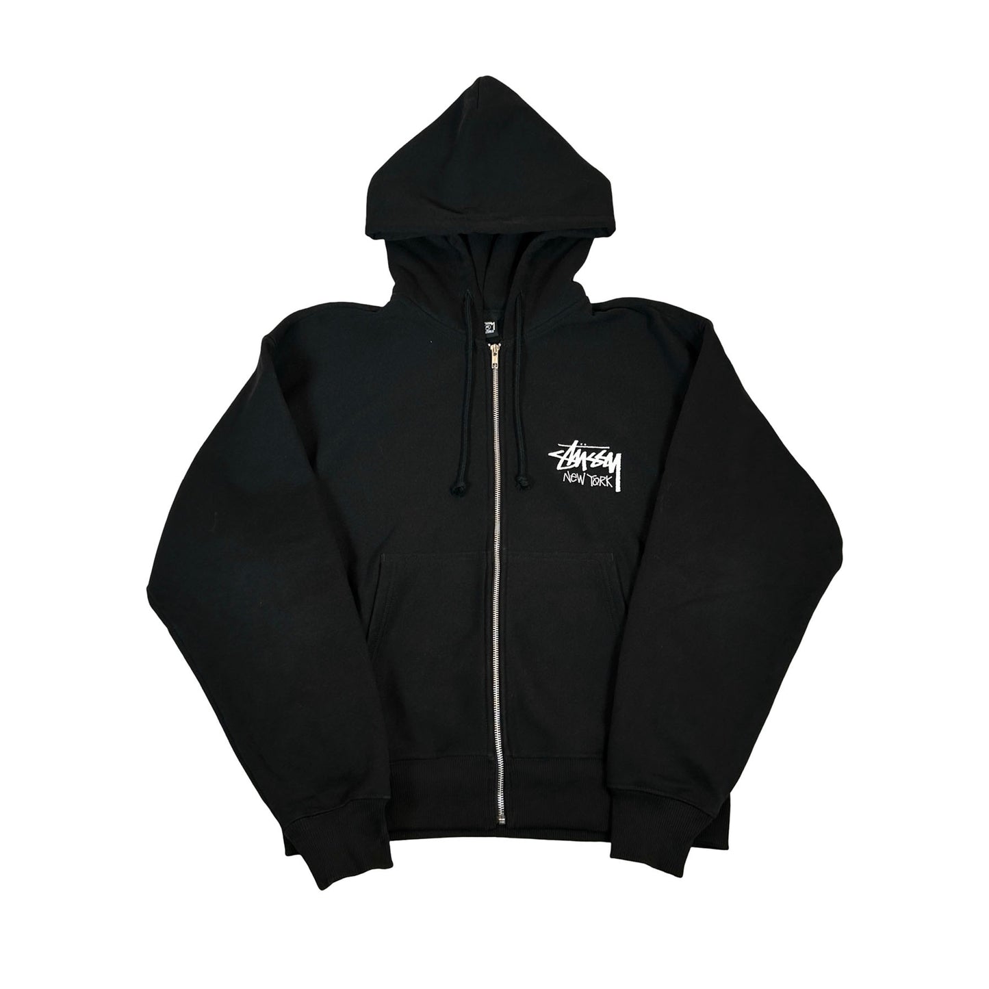 Stussy New York Black Zip-Up [USED] - L (Used2)