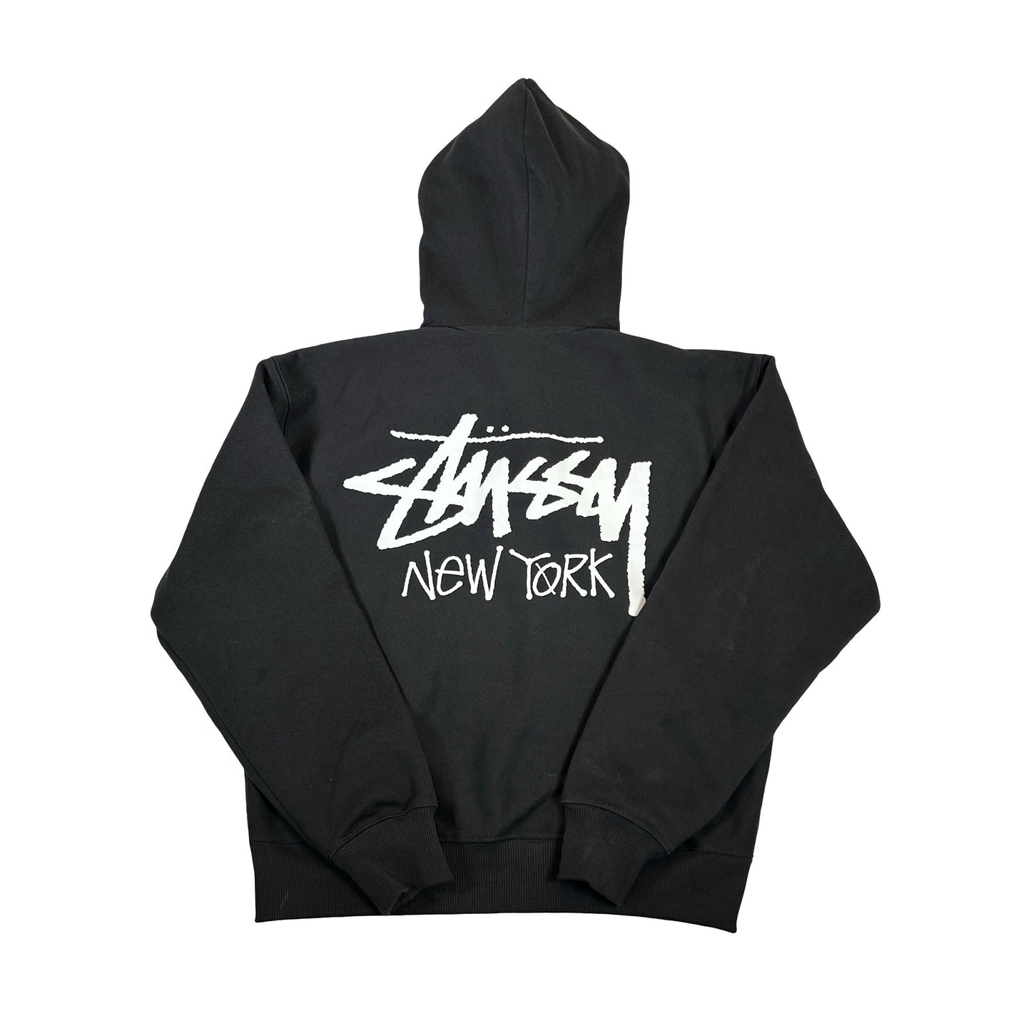Stussy New York Black Zip-Up [USED] - L (Used2)