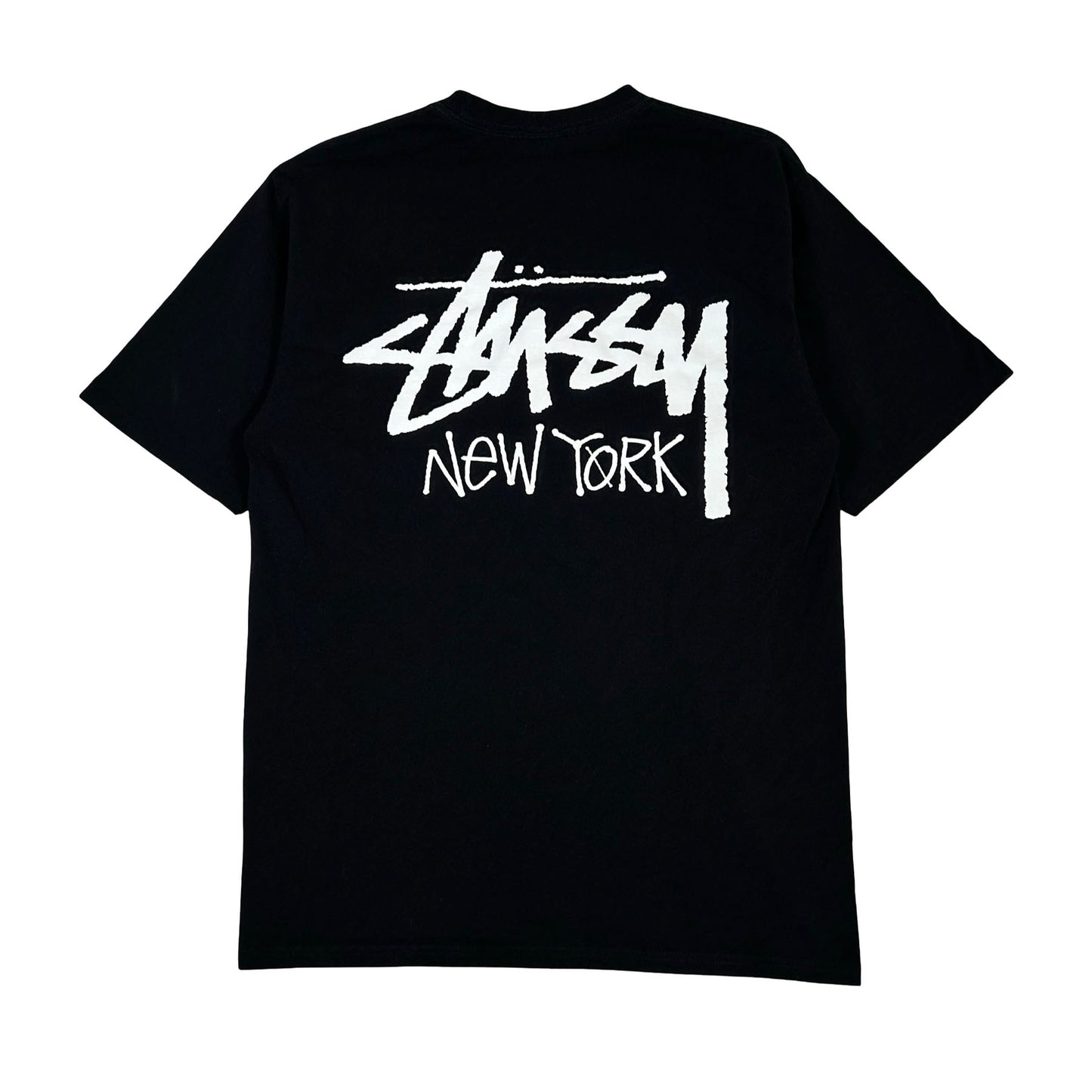 Stussy Stock New York Tee Black [USED] - M (Used)