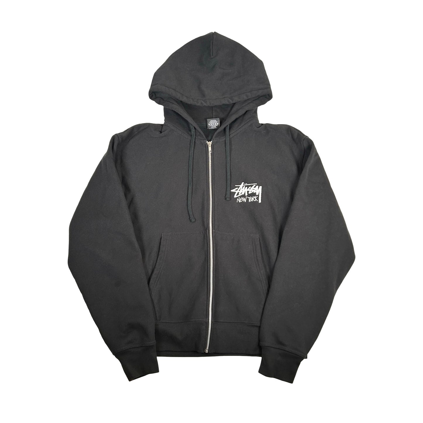 Stussy New York Black Zip-Up [USED] - L (Used)