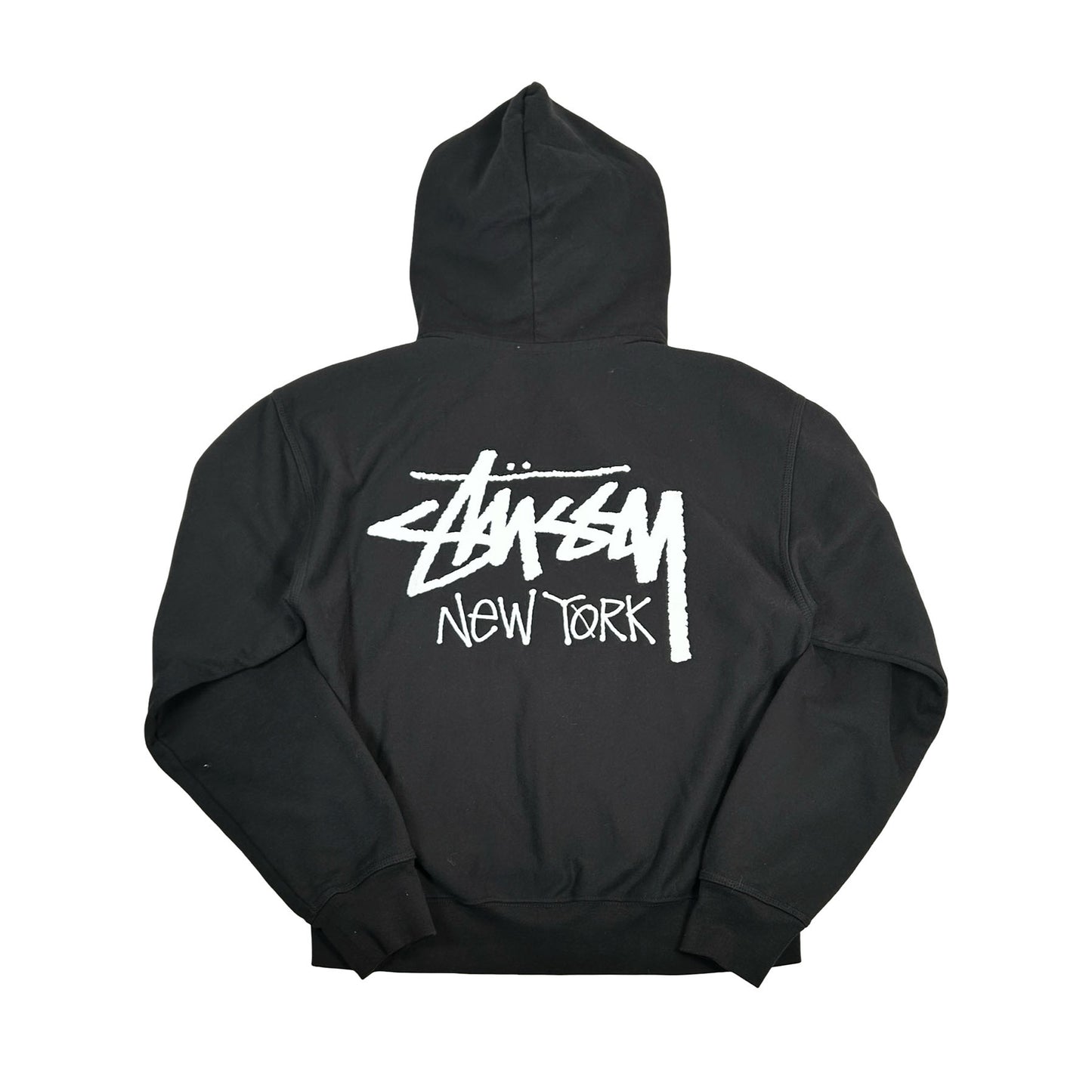 Stussy New York Black Zip-Up [USED] - L (Used)