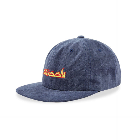 Stussy No Wale Cord Cap Blue