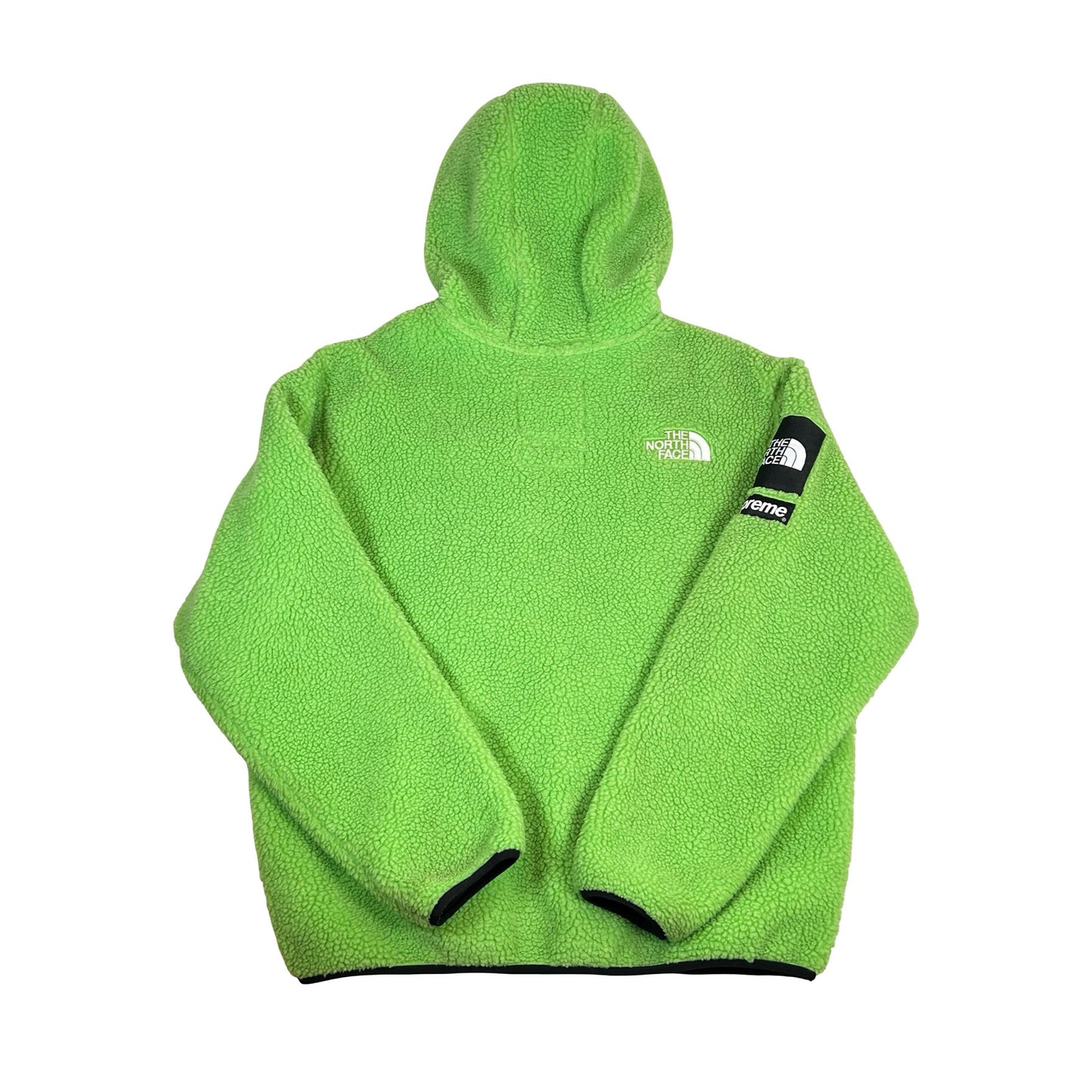 Supreme The North Face S Logo Fleece Jacket Lime [USED] - L (Used)