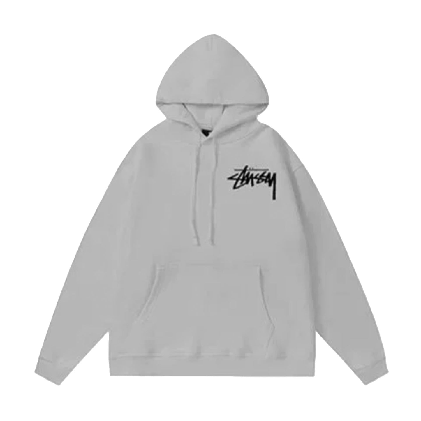 Stussy Ocular Hood Hoodie In Gray [USED] XL - (Used)