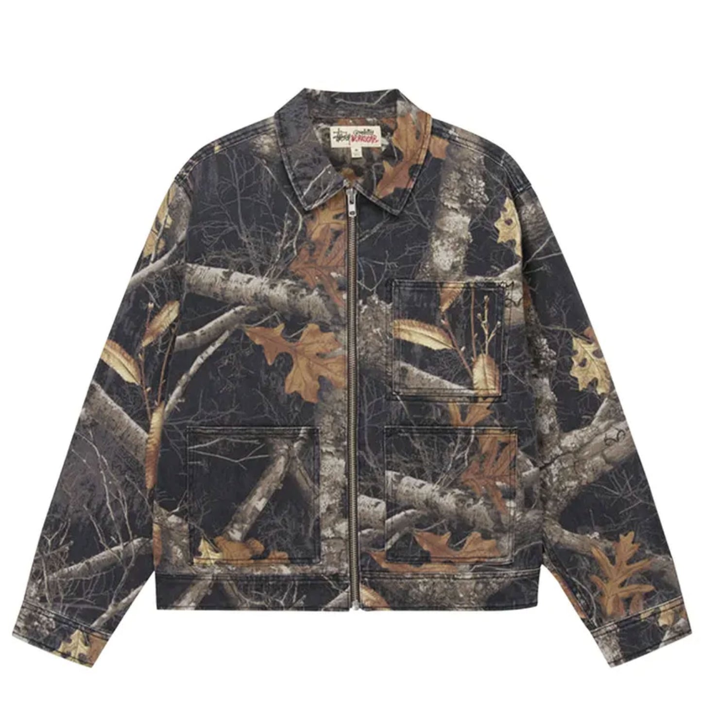Stussy Realtree Edge Zip Work Jacket Black [USED] - XL (Used)