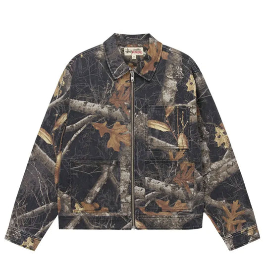 Stussy Realtree Edge Zip Work Jacket Black [USED] - XL (Used)
