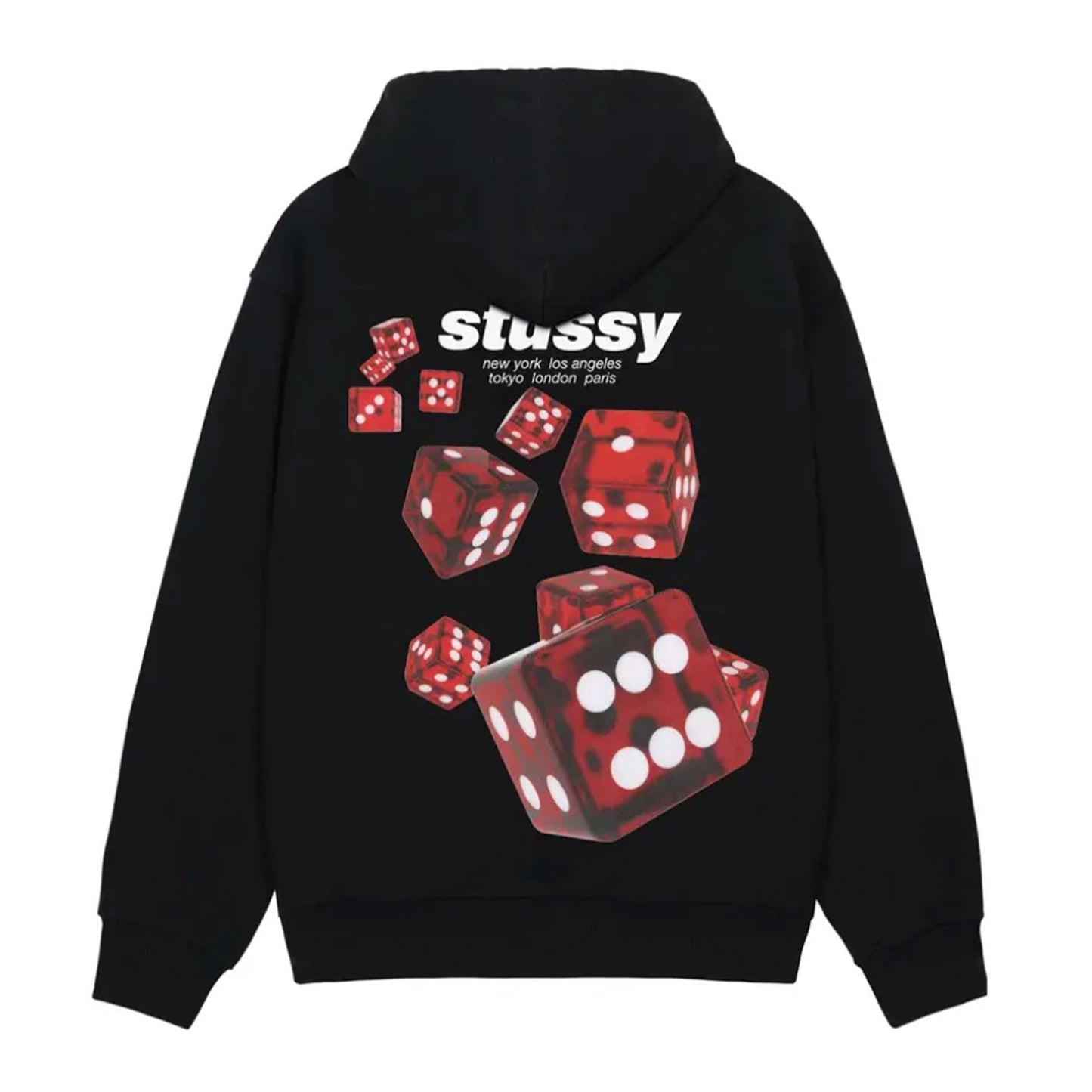 Stussy Rollers Hoodie Black